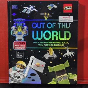 Lego Book Out Of This World Space Aliens Dragons More!  BOOK ONLY No Cruiser Set